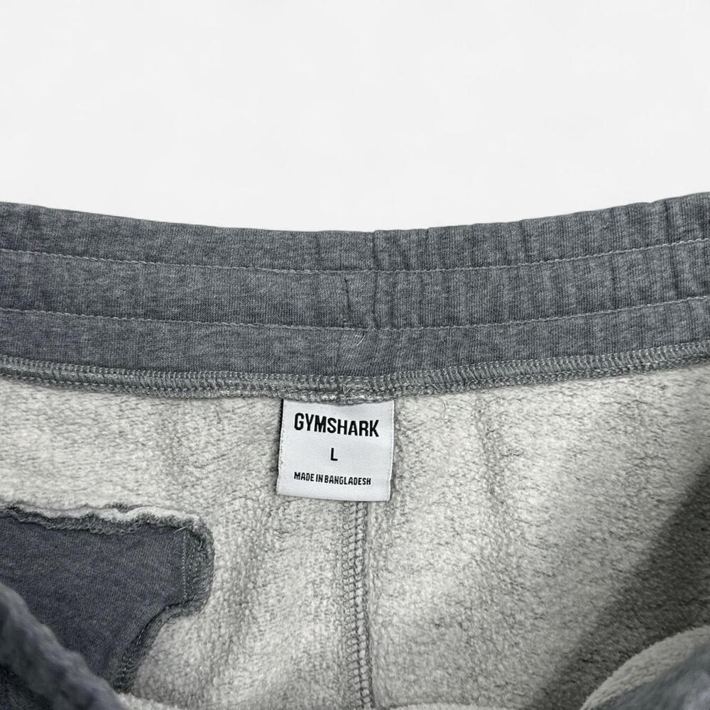Gymshark Essential Fleece Jogger Sweatpants Gray Logo Men’s Large - Picture 4 of 7